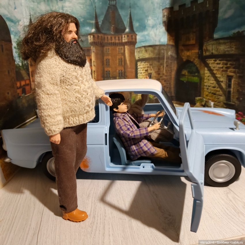 Поехали кататься — Куклы Harry Potter (Гарри Поттер) Mattel: Wizarding World (фото 4)