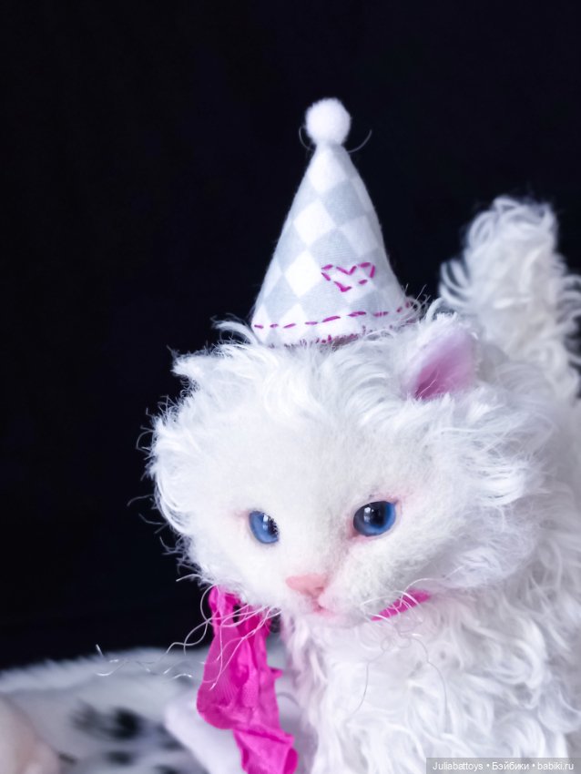 Игрушка котенок Селкирк рекс 💓 (фото 2)