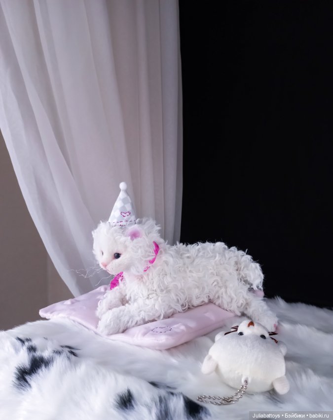 Игрушка котенок Селкирк рекс 💓
