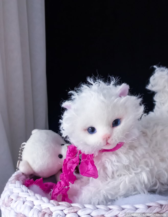 Игрушка котенок Селкирк рекс 💓 (фото 4)