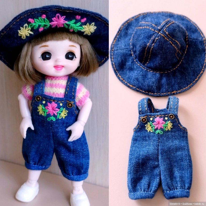 Новый джинсовый наряд для баболи Маи