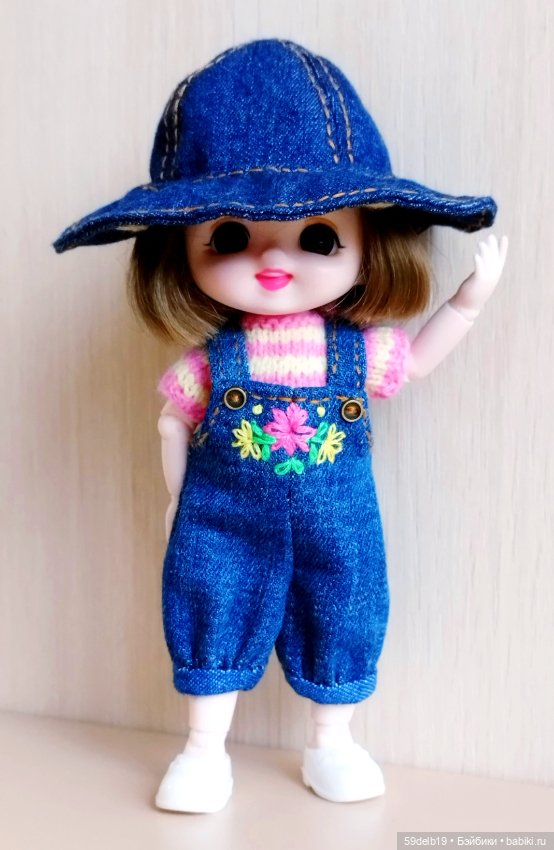 Новый джинсовый наряд для баболи Маи (фото 2)