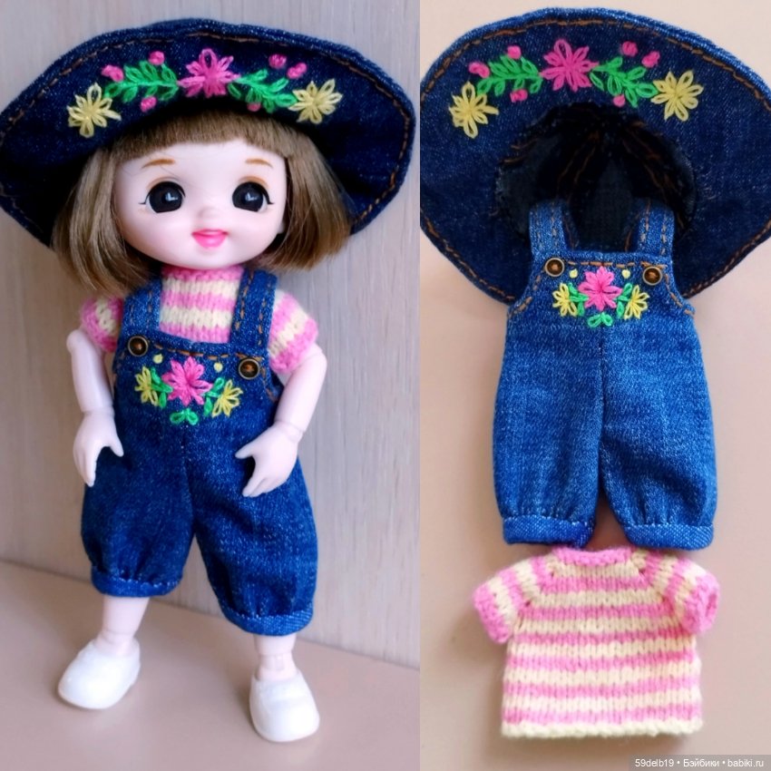 Новый джинсовый наряд для баболи Маи