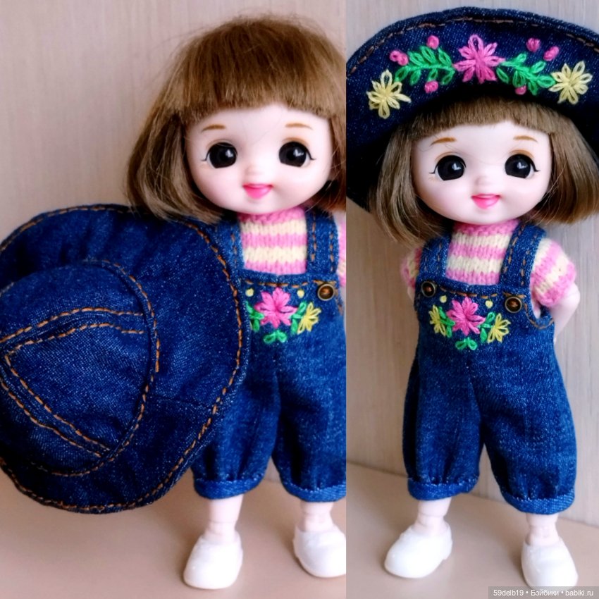 Новый джинсовый наряд для баболи Маи