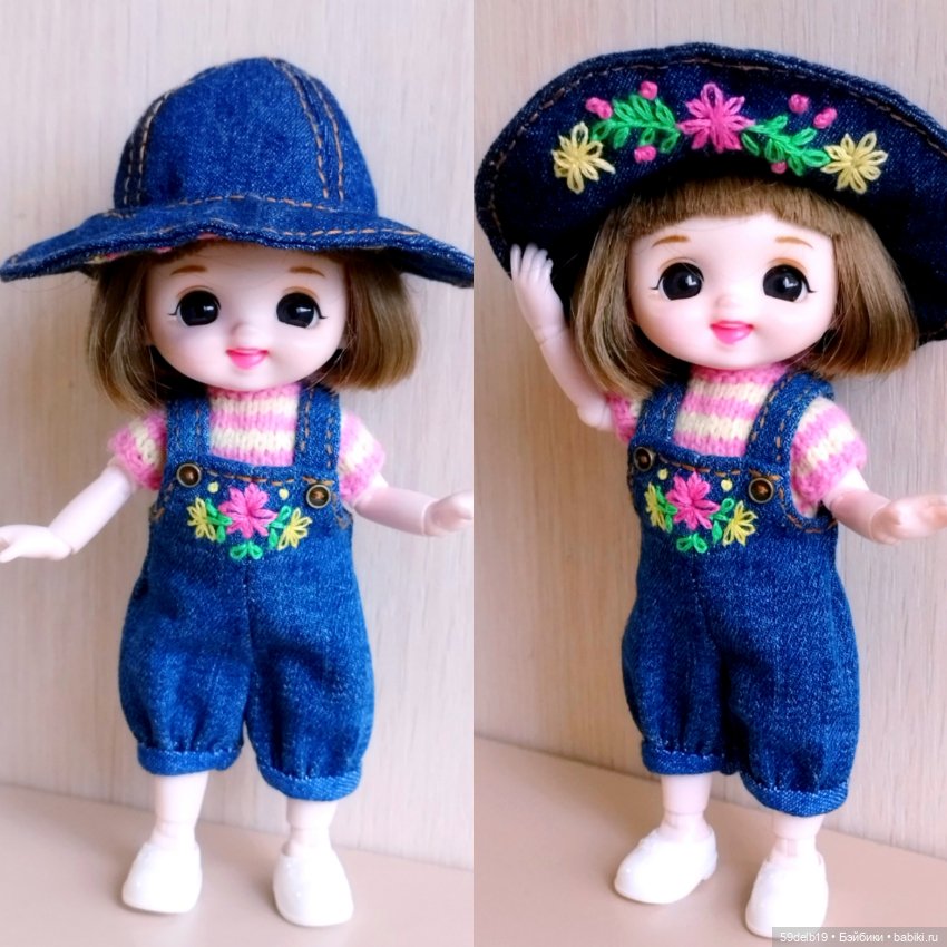 Новый джинсовый наряд для баболи Маи