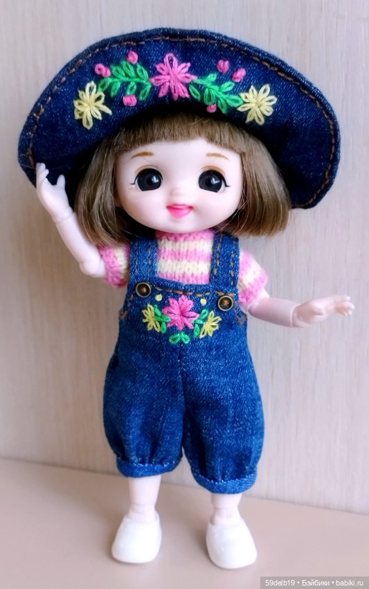 Новый джинсовый наряд для баболи Маи (фото 4)