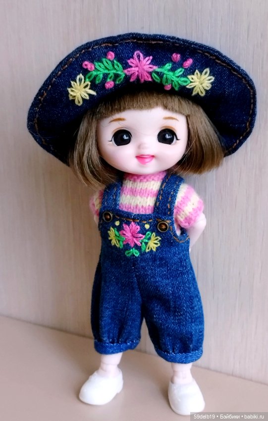 Новый джинсовый наряд для баболи Маи (фото 6)