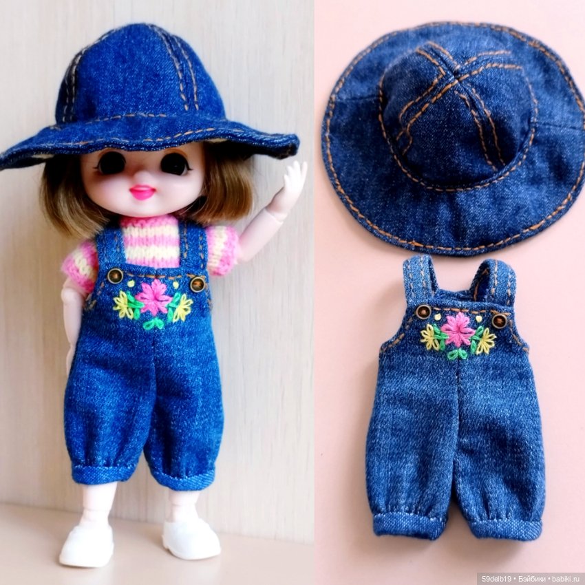 Новый джинсовый наряд для баболи Маи