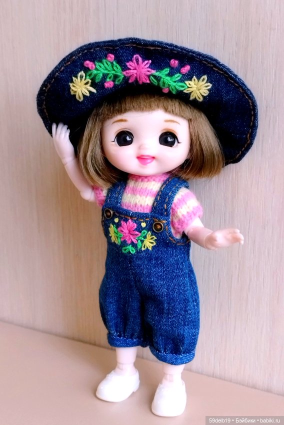 Новый джинсовый наряд для баболи Маи (фото 7)