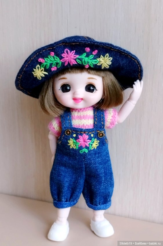 Новый джинсовый наряд для баболи Маи (фото 8)