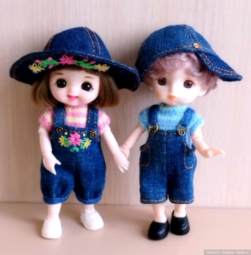 Новый джинсовый наряд для баболи Маи