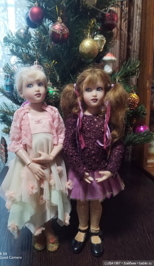 Моя коллекция кукол Helen Kish молд Ларк Chrysalis Collection