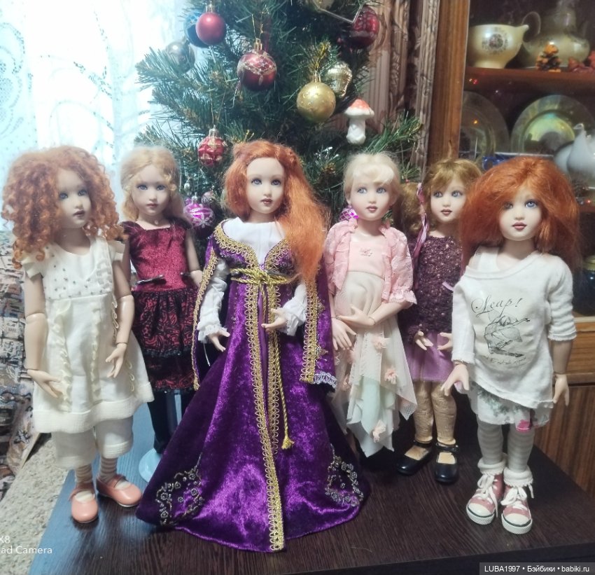 Моя коллекция кукол Helen Kish молд Ларк Chrysalis Collection (фото 4)