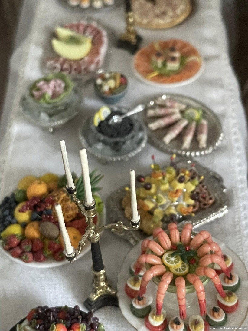 Шведский стол — Румбоксы и кукольные интерьеры: фото