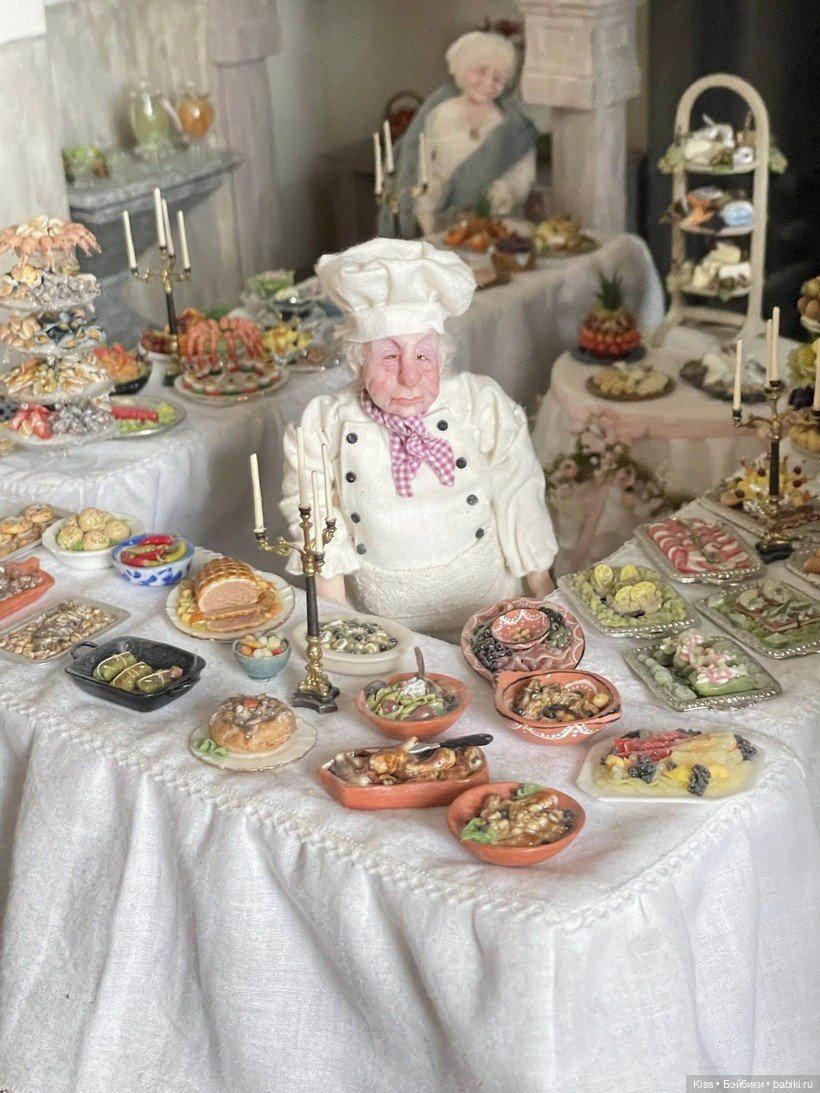 Шведский стол — Румбоксы и кукольные интерьеры: фото (фото 6)