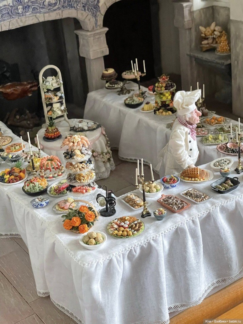 Шведский стол — Румбоксы и кукольные интерьеры: фото (фото 5)