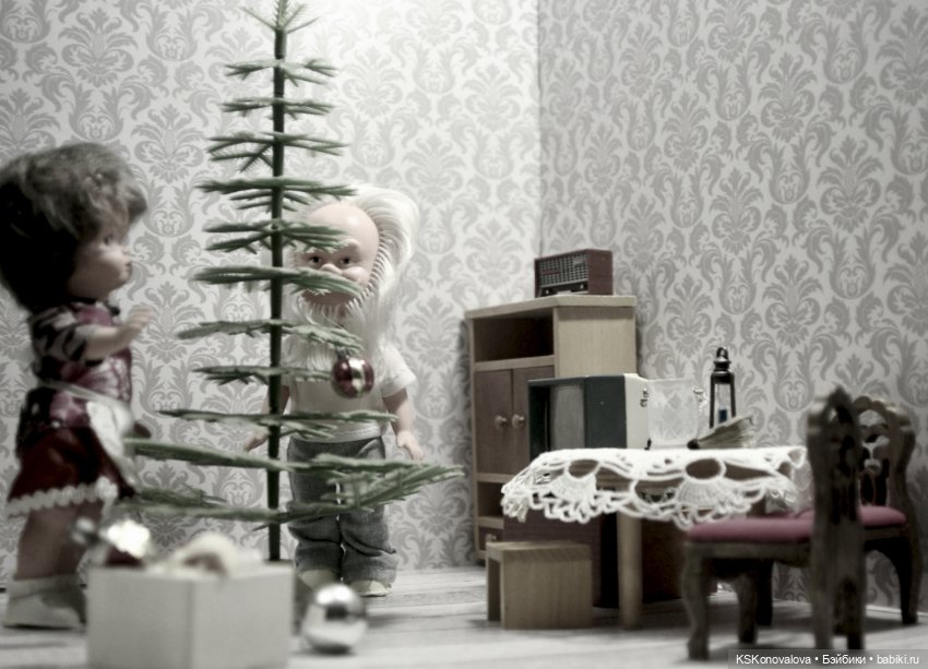 А вы уже убрали ëлку — Винтажные куклы ГДР (Немки): Бигги (фото 6)