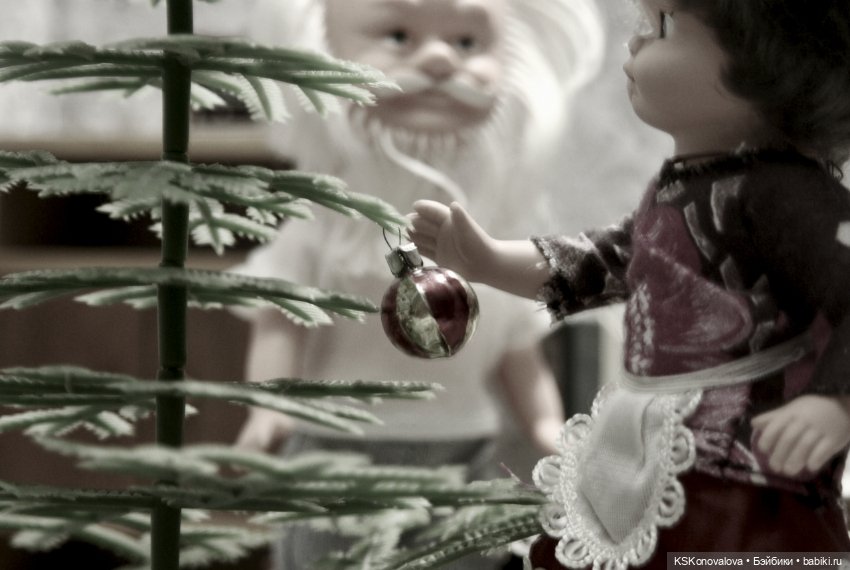 А вы уже убрали ëлку — Винтажные куклы ГДР (Немки): Бигги (фото 4)