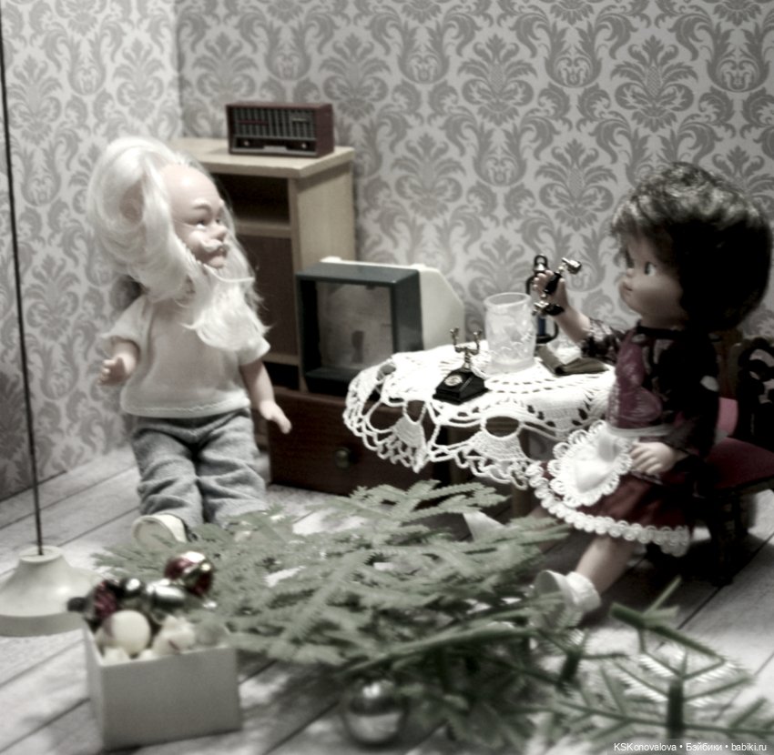 А вы уже убрали ëлку — Винтажные куклы ГДР (Немки): Бигги