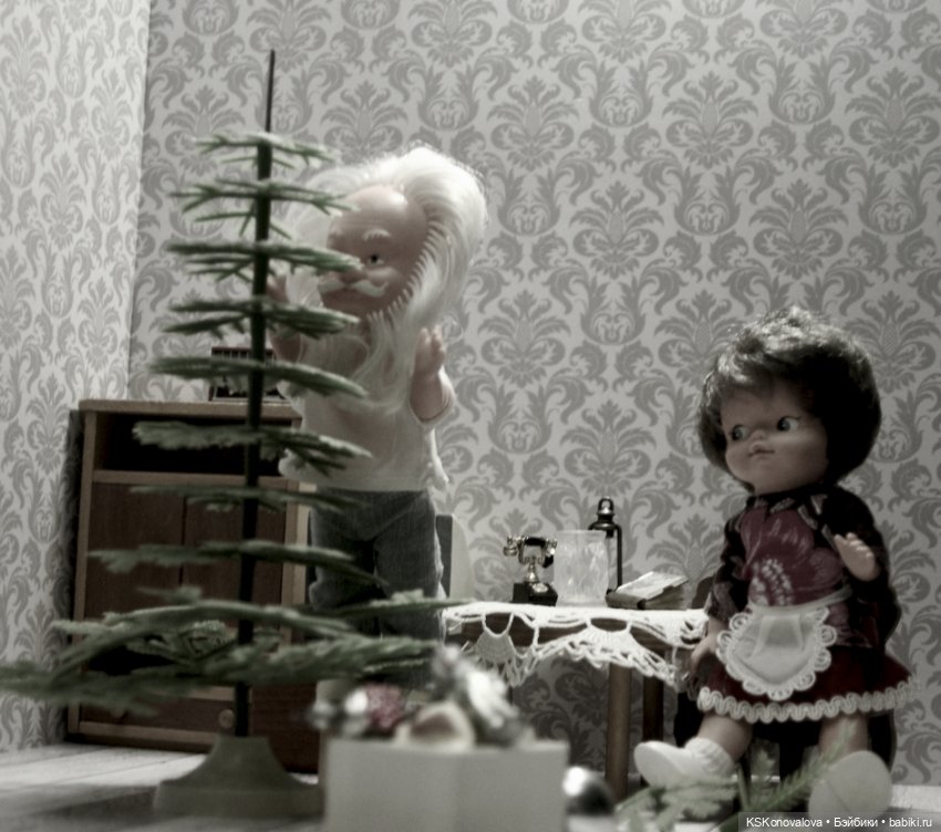 А вы уже убрали ëлку — Винтажные куклы ГДР (Немки): Бигги (фото 10)