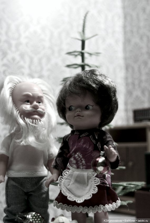 А вы уже убрали ëлку — Винтажные куклы ГДР (Немки): Бигги (фото 7)