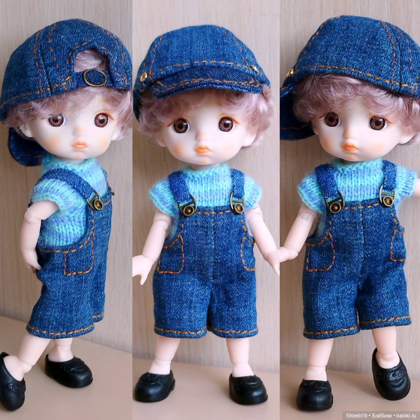 Ещё один джинсовый образ для баболика Алёшки