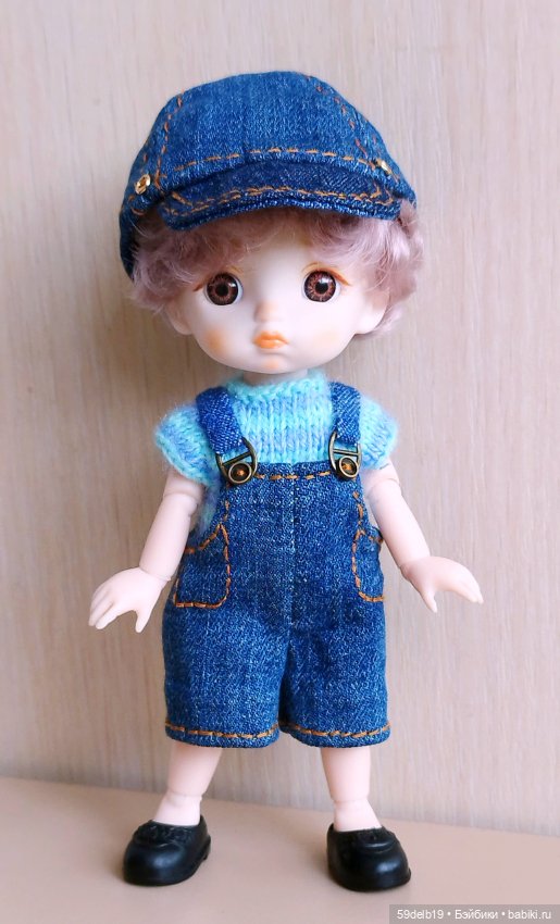 Ещё один джинсовый образ для баболика Алёшки (фото 3)