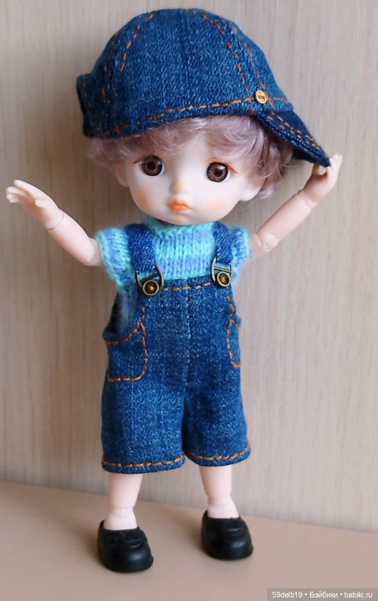 Ещё один джинсовый образ для баболика Алёшки (фото 8)