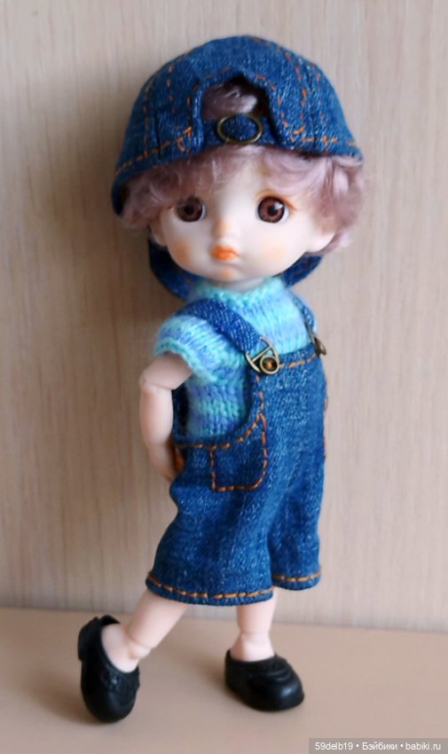 Ещё один джинсовый образ для баболика Алёшки (фото 9)