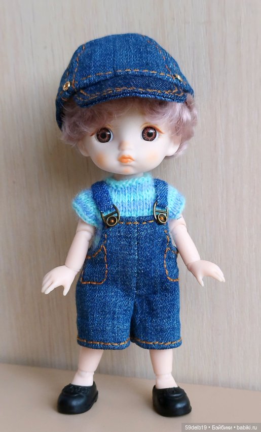 Ещё один джинсовый образ для баболика Алёшки (фото 2)