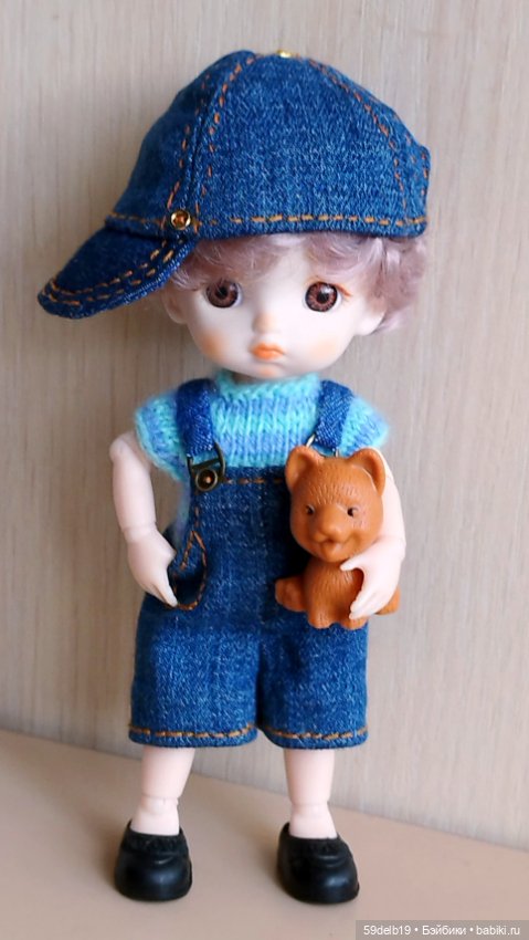 Ещё один джинсовый образ для баболика Алёшки