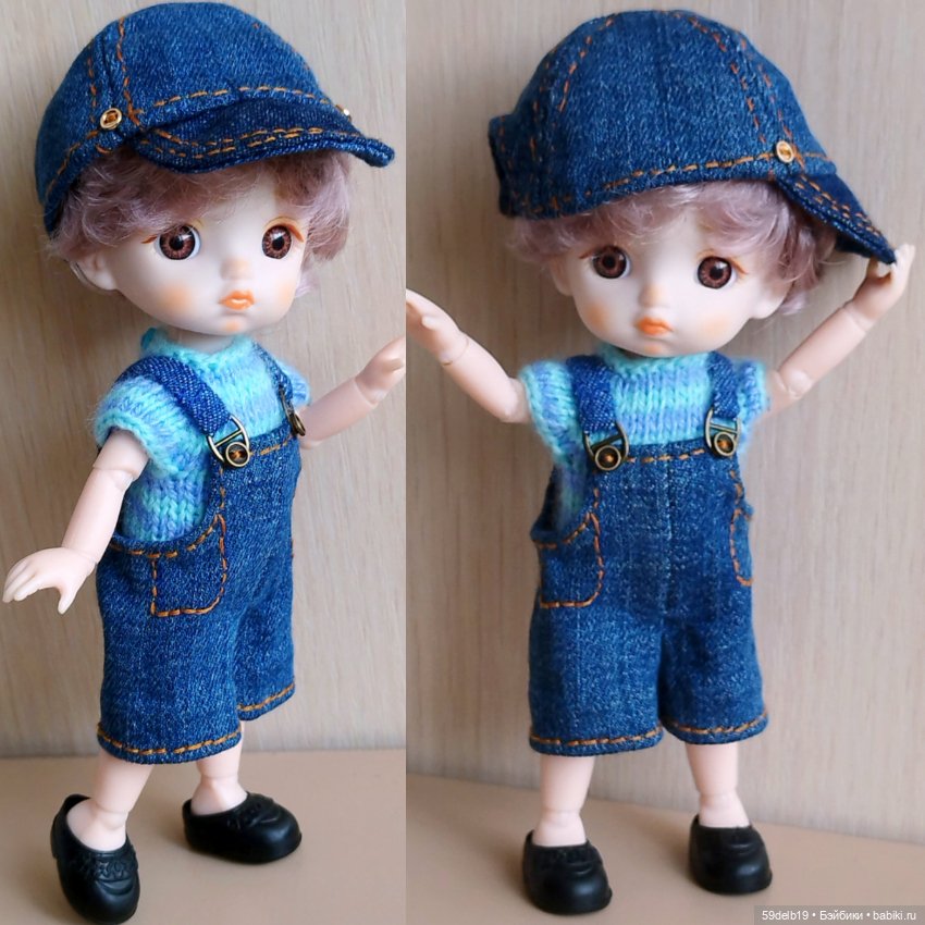 Ещё один джинсовый образ для баболика Алёшки