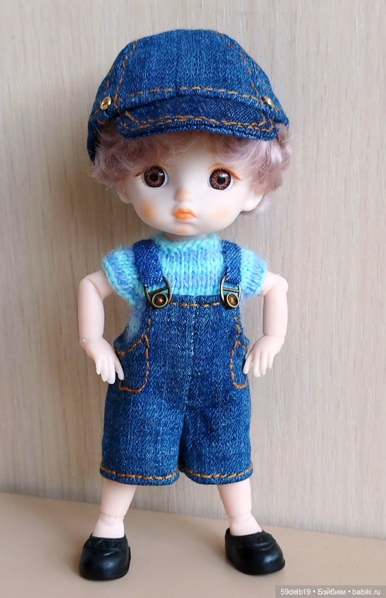 Ещё один джинсовый образ для баболика Алёшки (фото 4)