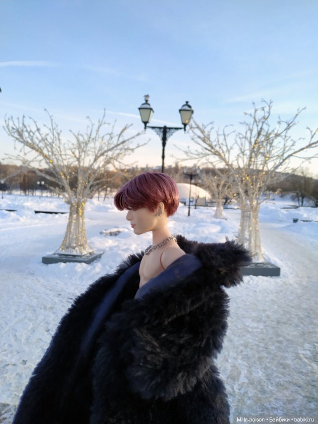 Зимняя прогулка Чонгука 2