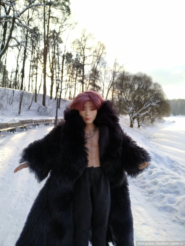 Зимняя прогулка Чонгука 2