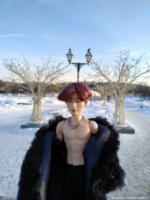 Зимняя прогулка Чонгука 2