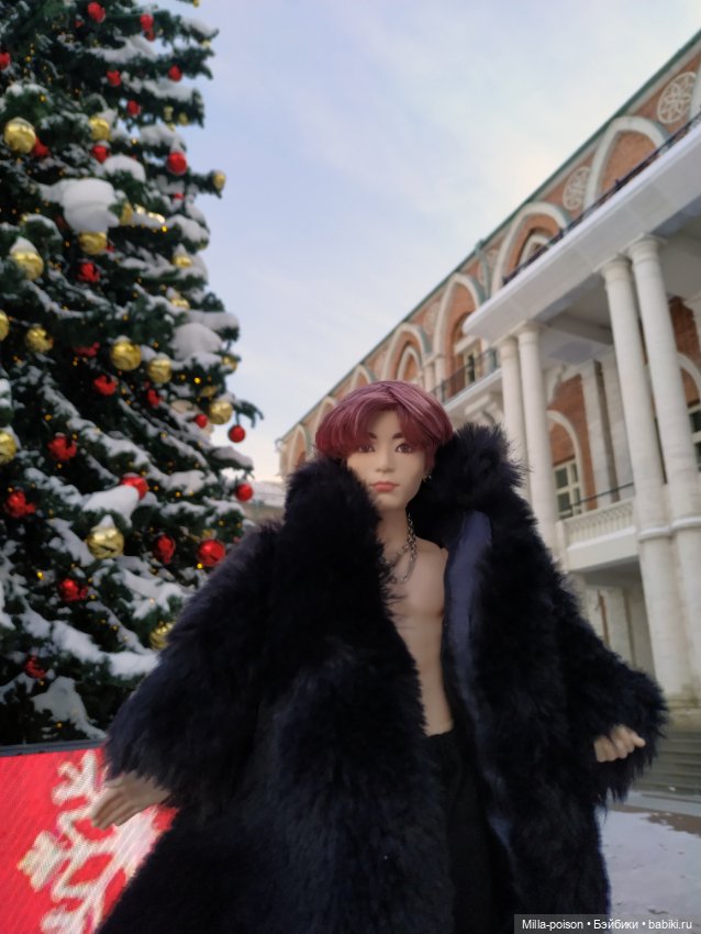 Зимняя прогулка Чонгука — Куклы BTS (БТС) от Mattel: K (фото 5)