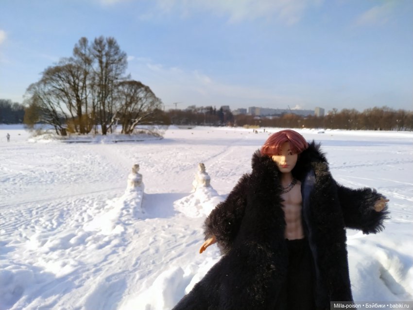 Зимняя прогулка Чонгука 2