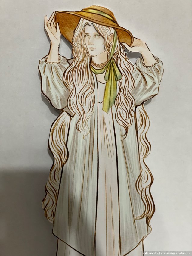 Блин комом или первая бумажная кукла (фото 3)