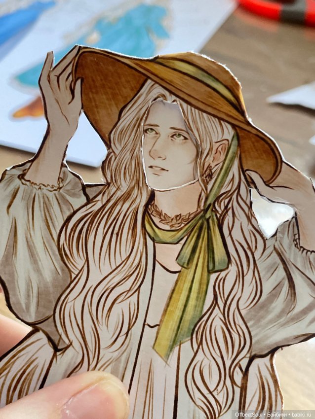 Блин комом или первая бумажная кукла (фото 2)