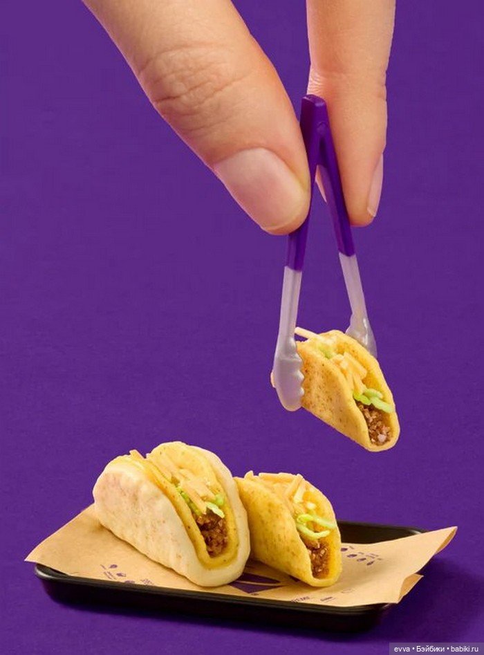 По мотивам Taco Bell — Кукольная миниатюра своими руками: еда (фото 4)