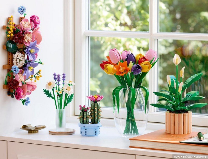 Цветочная стена от Lego — Lego Friends (Лего Френдс) и мини (фото 4)