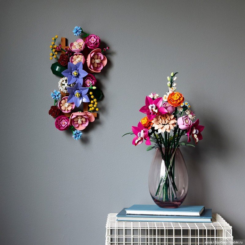 Цветочная стена от Lego — Lego Friends (Лего Френдс) и мини (фото 2)