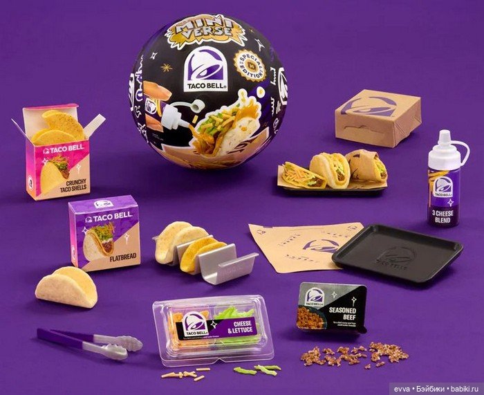 По мотивам Taco Bell — Кукольная миниатюра своими руками: еда (фото 2)