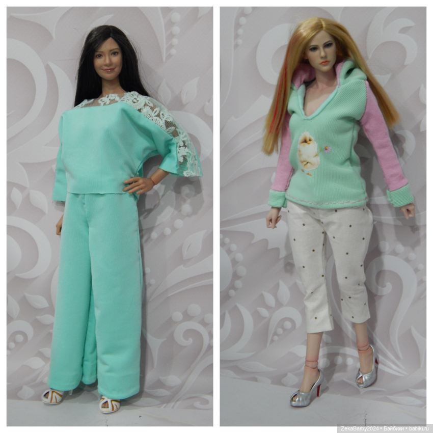 Конфетно-мятные наряды — Одежда и обувь для кукол своими руками: фото (фото 2)