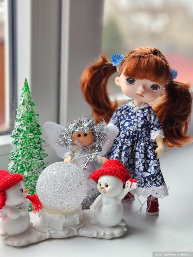 Три непоседы у окна — Куклы Xiaomi Monst (Сяоми) и Pipitom: шарнирные