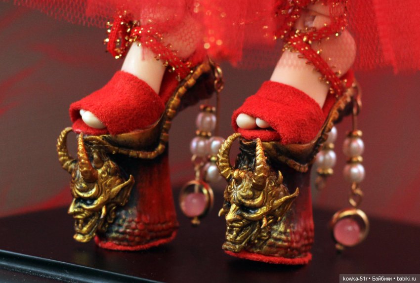 Азиатский фонарь — Авторские шарнирные куклы своими руками: лепка (фото 5)