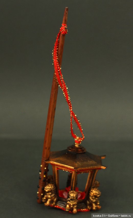 Азиатский фонарь — Авторские шарнирные куклы своими руками: лепка (фото 6)