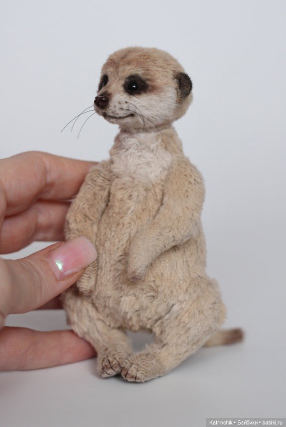 Сурикат Ириска (Тедди) — Авторские мишки Тедди и друзья: фото (фото 8)