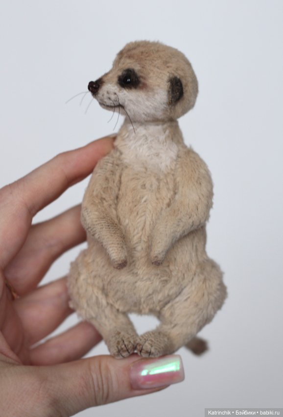 Сурикат Ириска (Тедди) — Авторские мишки Тедди и друзья: фото (фото 5)